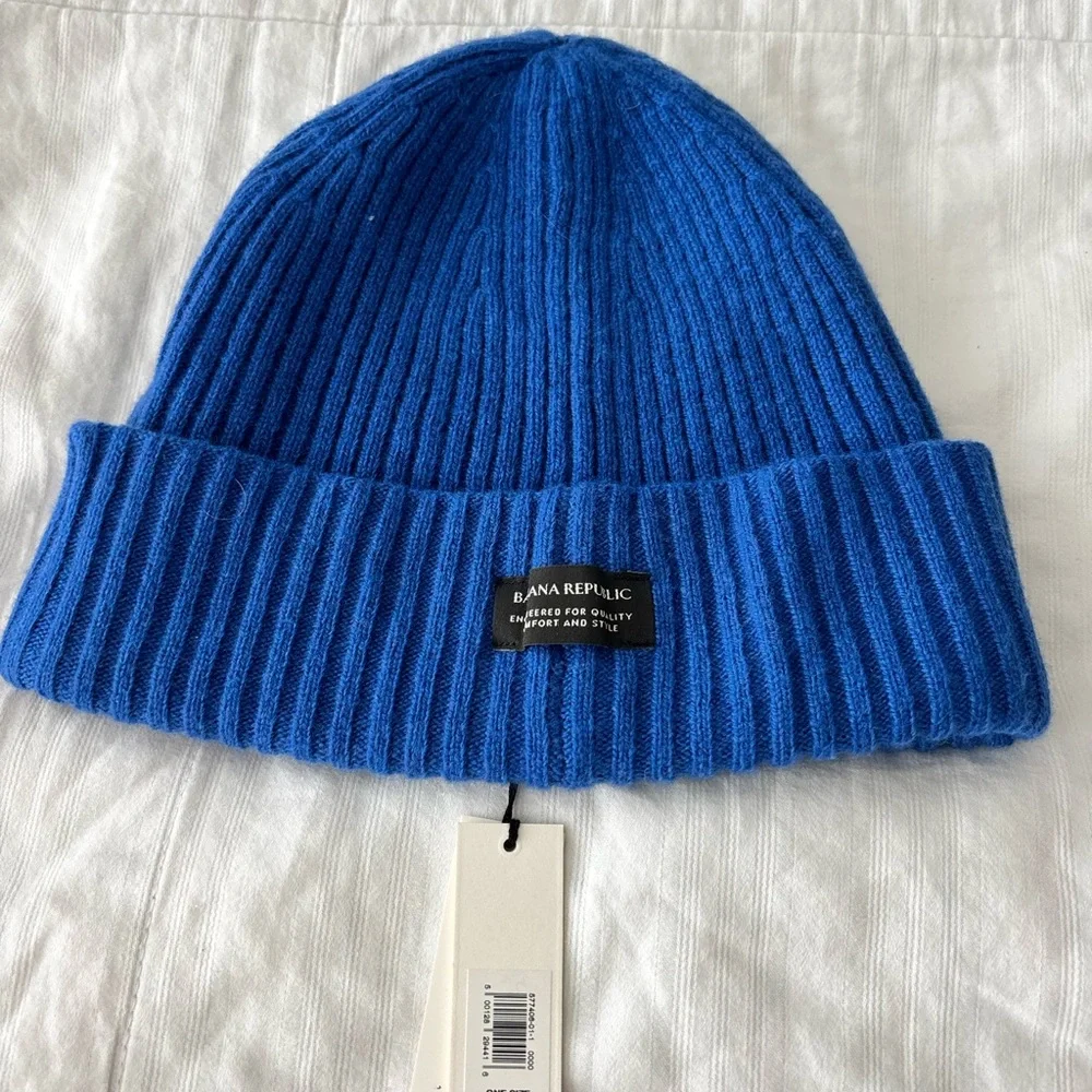 Banana Republic Vibrant Blue Knit Hat